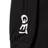 GET WEIRD BLACK LONG SLEEVE SHIRT